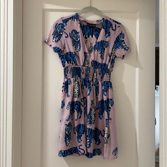 Nooworks Dresses & Skirts - Nooworks Blue Tiger Dress